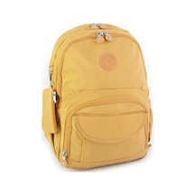 Nas Bag Kadın Sırt Çantası Zararlı Kimyasal İçermez Waterproof Sarı