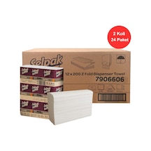 Selpak Professional Extra Z Katlı Havlu 21.5 x 24 CM 2 Koli 24'lü