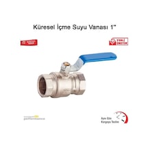 Küresel Içme Suyu Vanası 1''''