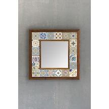 Oscar Stone Decor Çerçeveli Mozaik Doğaltaş Ayna Ayn-038 Diğer