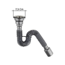 Lavabo Sifonu Lüks Körüklü Evye.Lavabo Sifonu Donau 50 Mm