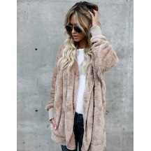 Haki Sonbahar Ve Kışlık Kürk Yalıtımlı Üst, Orta Boy, İki Taraflı Anti Kürk Mont Haki Haki Sonbahar Ve Kışlık Kürk Yalıtımlı Üst, Orta Boy, İki Taraflı Anti Kürk Mont Haki