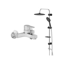 Artema Win S Banyo Batarya. Valtemo Siyah Tepe Duş Takımı 5280 Siyah