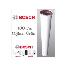 Bosch Uyumlu / Buderus Yoğuşmalı Baca Uzatması İlavesi 100 Cm