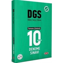DGS Tamamı Çözümlü 10 Deneme Sınavı / Kolektif