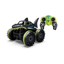 Rc 4wd Akrobat Suda Karada Giden 360 Shark Uzaktan Kumandalı Dublör Araba - Yeşil