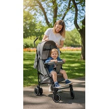 Maxi Taxi Floki Tam Yatarlı Alüminyum Baston Bebek Arabası