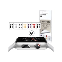 Ipg iOS Uyumlu Watch Düğme Için Aksesuar Stickerlar(7 Renk/2 Set)