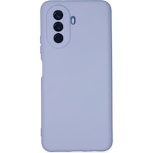 Huawei Nova Y70 Kılıf Nano İçi Kadife Silikon - Lila Diğer