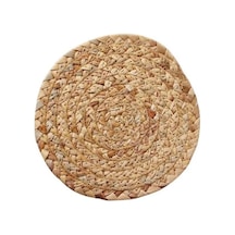 Yemek Masası İçin Yuvarlak Dokuma Servis Altlıkları, Su Sümbülü Hasır Örgülü Servi Isıya Dayanıklı Kaymaz Amerikan Servis 56576334 Diğer