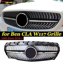 Mercedes W117 Cla Diamond Ön Panjur Izgara 2016-2018 Makyajlı