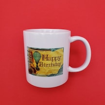 Kupa & Bardak Baskılı Happy Birthday