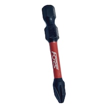 Fors Bits Yıldız Uç Pz2 50 Mm Vidalama Matkap Ucu Manyetik 10 Adet