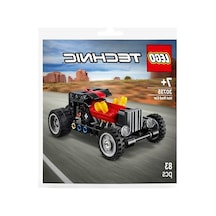 Technic Hot Rod Araba Yapım Seti, Detaylı Ve Eğlenceli Model, 30735 Parça