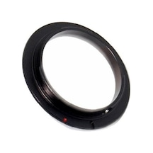 Ayex Sony E Mount İle Uyumlu 72mm Makro Ters Bağlantı Adaptörü Lens Ters Çevirme Halkası