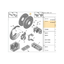 Arka Disk Partner 307 C3 Xsara 05- 4249.90