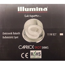 ILLUMINA ELEKTRONİK BALASTLI REFLEKTÖRLÜ SPOT BEYAZ IŞIK