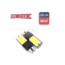 Carub 12V T10 C.O.B Cambus Mavi Led Takımı