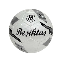 Beşiktaş Premium Lisanslı Futbol Topu Beyaz