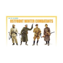 Dragon 6652 1/35 Ölçek, Ostfront Kış Savaşçıları 1942-43 Asker Figürleri Plastik Model Kiti-48692