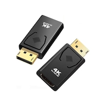 4649 4k Destekli Displayport Hdmi Çevirici Dönüştürücü Adaptör 10.8gbps&apos Ye Kadar Video Bant Genişliği En Yüksek Qxga Çözünürlük Çıkışını Destekler 4k X 2k