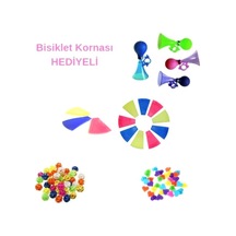 Bisiklet Korna Bisiklet Jant Süsü Seti Bisiklet Kalp Bon Çok Renkli