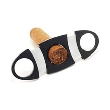 Komple Çelik Puro Makası, 56 Ring, Siyah Renk, Dayanıklı Yapı