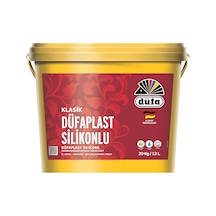 Düfa Silikonlu İç Cephe Duvar Boyası Klasik Düfaplast 12 Lt - Yeni Kartela Kum Beji 0.2 KG
