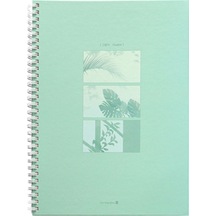 Morning Glory 4500 Çizgili Defter 26x19 Cm Yeşil 11131-88965