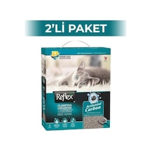 Reflex Aktif Karbonlu Süper Hızlı Topaklanan Kedi Kumu 6 Lt 2 Adet