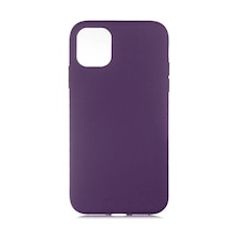 Mobilteam Apple Uyumlu iPhone 11 Lsr Lansman Kılıf derin Mor Derin
