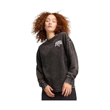 Puma Class Kadın Siyah Günlük Stil T-shirt 68503201 1640552 SIYAH