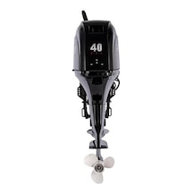 Parsun 40 Hp Efı Dıştan Takma Motor L Saft / R/c / Trimli Siyah