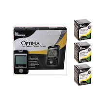 Optima Kan Sekeri Ölçüm Cihazı + Strip 3 Kutu 150 Adet