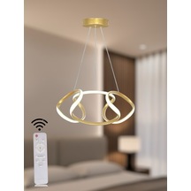 Ey Shop Eskitme Drone Model 3 Renk Kumandalı Led Avize Eskıtme Gold
