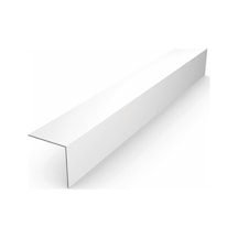 Sermimar Pvc Plastik Lambiri Aksesuarı Beyaz L Köşebent 1,5m X 2 Adet