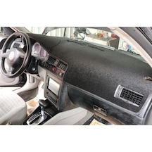 1997-2005 Modellerine Uygun Volkswagen Bora Torpido Koruma Halısı Siyah Kenar Renk Siyah