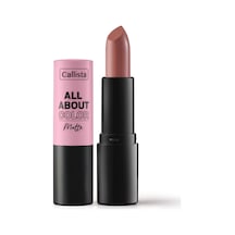 Callista All About Lipstick Mat Görünümlü Ruj 507 Kiss Me More, Nude 0