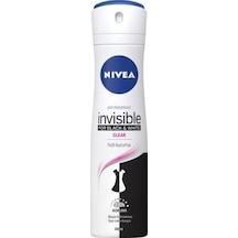 Nivea Invisible Black&White Clear Kadın Sprey Deodorant 150 ML