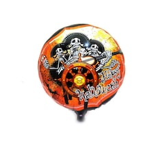 Kuru - 374 - Kafalı Korsanlar Halloween Şekilli Folyo Balon - Edntrend - 45 Cm Çok Renkli