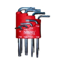 Novax Torx Alyan Anahtar Kısa 8li Set Anahtar