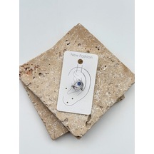 Piercing Kıkırdak Küpe Metal Zarif Hediye Model 28cbc6 Çok Renkli
