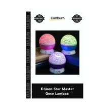 Özel Üretim Rgb Projeksiyon Tavan Yıldız Işığı Bebek Odası Dekoratif Dönen Star Master Gece Lambası