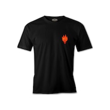 Ateş Ve Su - Ateş Çocuk Siyah Erkek Tshirt 001