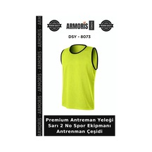 Premium Antreman Yeleği Sarı 2 No Spor Ekipmanı Antrenman Çeşidi