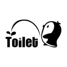 Penguen Tuvalet Oto Özel Yeni Sticker Siyah 30 X 15 Cm