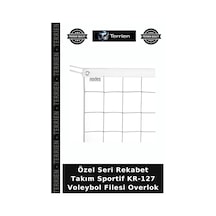 Özel Seri Rekabet Takım Sportif Kr-127 Voleybol Filesi Overlok