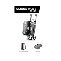 Guruss Travel-x Taşınabilir Mangal Tam Set Siyah Model:grs20