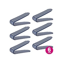 Clamp 6'lı Set Ayarlanabilir Ayakkabı Rampası Acı Kahverengi