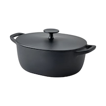 Ikea Vardagen Kapaklı Tencere 5 L 28 Cm Siyah 2 Parça